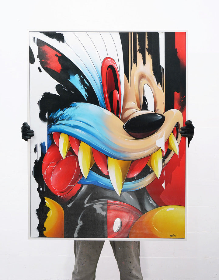 Mad Mickey - Canvas Painting